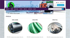 Desktop Screenshot of anekajayautama.com